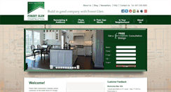 Desktop Screenshot of forestglenconstruction.com